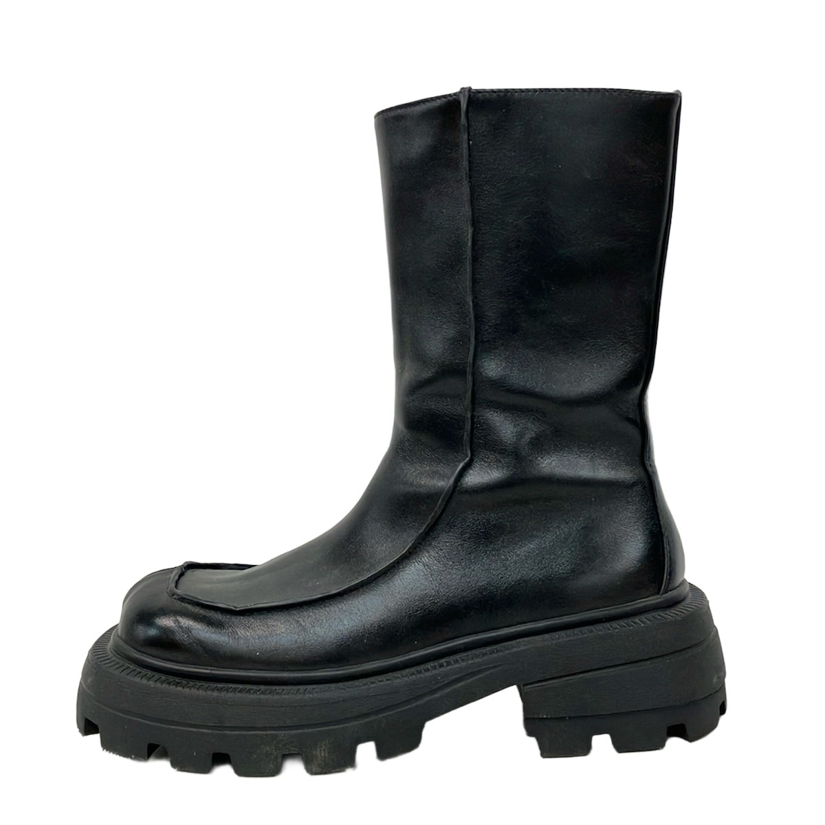 AMERI - Black Leather Women's Boots - image 1