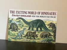 Hi Gloss! Sinclair Gasoline World Fair Vintage Style Metal Sign Advertising Dino