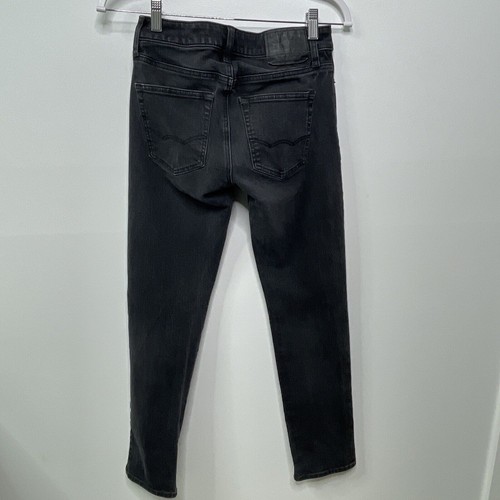 American Eagle AE 360 Extreme Flex Slim Herrenjeans Größe 26 x 30 schwarz Goth Punk - Bild 6 von 12