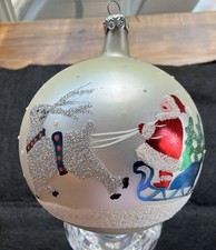 Christopher Radko Siberian Sleigh ride Christmas Ornament