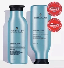 Pureology “Strength Cure” duo Shampoo 9oz & Conditioner 9oz Professional Care