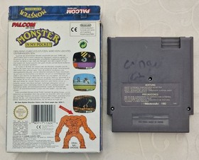 Monster in my Pocket f&uuml;r das NES, PAL B, NOE, mit OVP, Spiel, ohne Anleitung