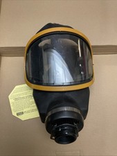MSA M2C5 Ultravue Full Face Single Port Respirator Gas Mask ~ Large