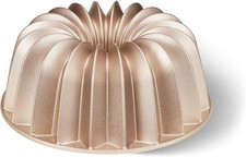 Non-Stick Cake Pan, 9.5-Inch Aluminum Cake Mold, 8 Cup Fluted Heavy Duty Tube...