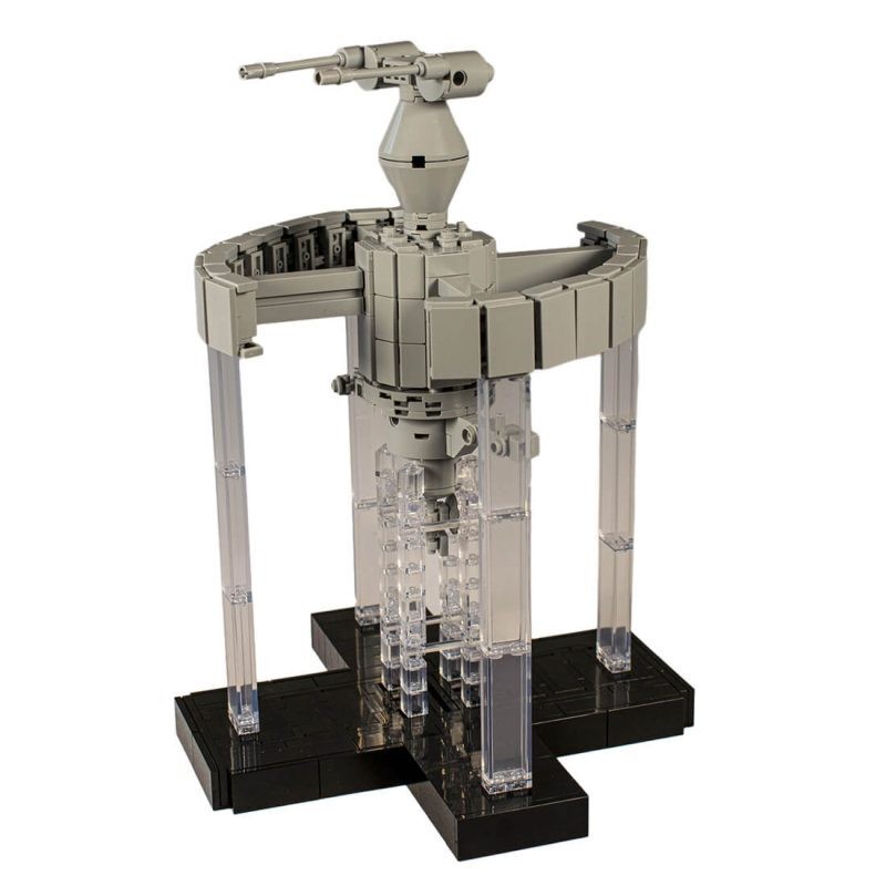 Juegos de ladrillos Mocs guerras interestelares satélite de defensa láser 616 piezas MOC-152212