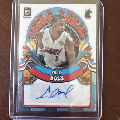 2019 Donruss Optic Retro Series Signatures Chris Bosh  /99  Auto HOF