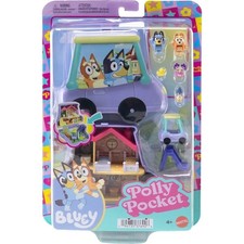 Bluey Friends Polly Pocket Mini Doll Compact Playset Bingo Chattermax Gnome