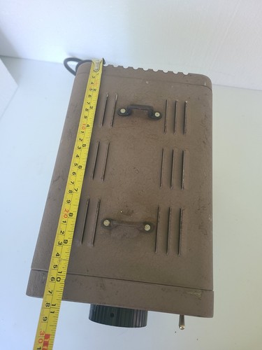 Oscilador de audio HP Hewlett-Packard 200AB de colección (enciende, sin probar) - Imagen 18 de 18