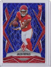 2025 Panini Phoenix - Rookies Jalen Royals #156 Purple Lazer /99  (RC)