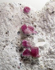 EXCEPTIONAL RED BERYL BIXBITE CRYSTALS ON MATRIX!!! RUBY VIOLET CLAIMS UTAH