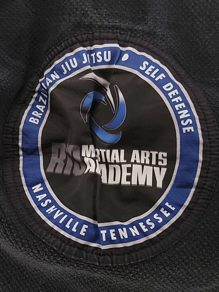 Envoltório de Jitsu Gameness Self Defense Masculino Tamanho 0 Preto Artes Marciais 100% Algodão - Imagem 3 de 4