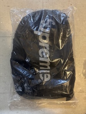 Supreme SS20 mesh backpack in black