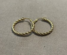 boucles d oreilles Gold Filled 7 Grammes 14K
