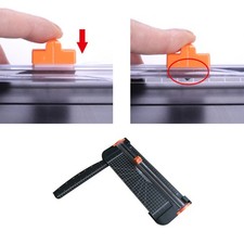 Plastic A4 Paper Triangle Portable Slide Cutter Guillotine Tool