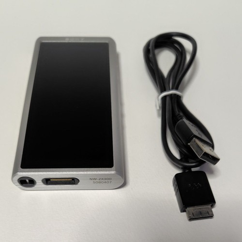 SONY NW-ZX300 Silver Walkman 64GB Digital Music Player Multilingual OK JP Model