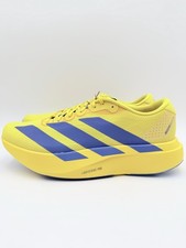Adidas Men's Adizero Evo SL Running Size 10.5 Yellow Royal Blue KK3673 