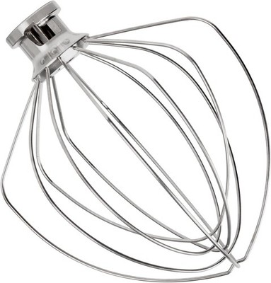 6-Draht Ballon Schneebesen Aufsatz für KitchenAid 6 Quart Schüssel-Lift Standmixer,