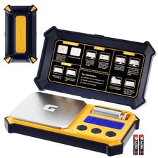Digital Pocket Gram Scale 300G X 0.01G Accuracy， Small Mini High Precision Gold 