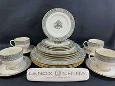 Lenox Autumn Bone China~(Set of 4)~5 Pc Place Setting~1st Quality~20 Piece~USA