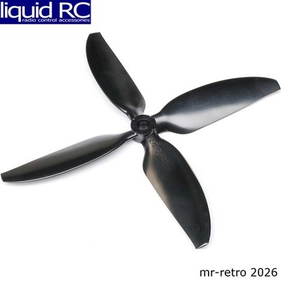 e-Flite -2959 4-blade prop 128x85.4: Micro Scrappy 800