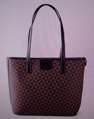 WOMEN'S  SHOULDER BAG BROWN MULTI-NWT