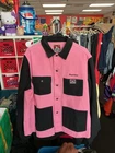 BEN DAVIS  SUPREME Chore Coat USA Made Size M Cotton Blend Pink Black