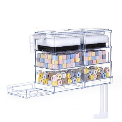 Aquarium Filterung Box Leise Externe Filter Box Fisch Tank Top Filter System
