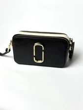 Authentic Marc Jacobs Snapshot Crossbody Bag Leather Black NO STRAP