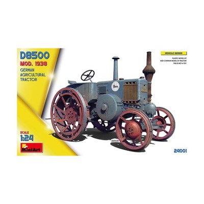MiniArt Historical Model 1:24 D8500 Mod. 1938 German Agricultural Tractor New