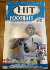 2005 SAGE HIT Football Hobby Box Factory Sealed Aaron Rodgers RC, Auto? 5 AUTOS