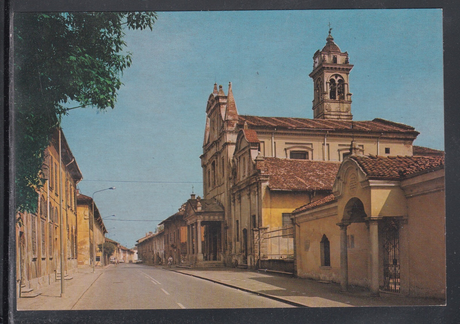 Cartolina San Fiorano il Centro Chiesa Parrocchiale CI160