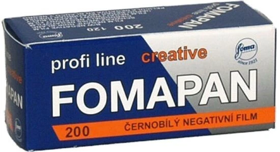 FOMA Pan 200 Rollfilm Typ 120 Schwarz/weiß 1 Film MHD 05/2027