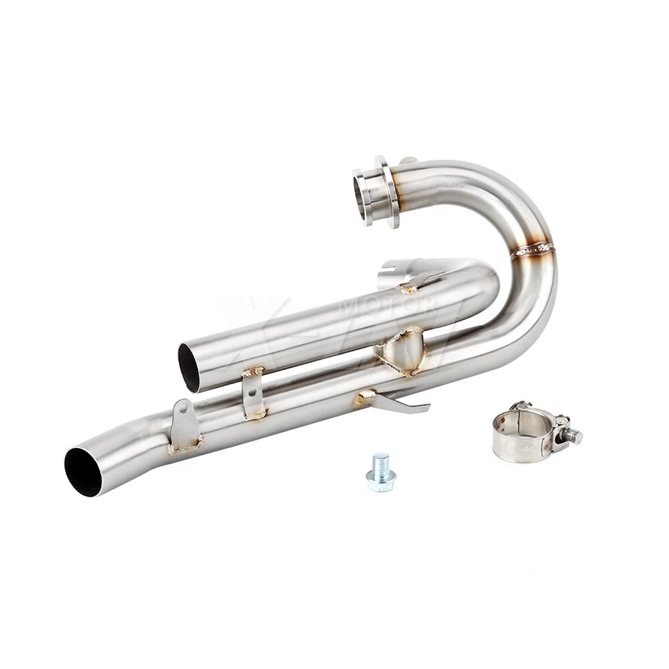 Tubo de escape de enlace medio para motocicleta Triumph Street Scrambler 2017-2021 Foto 4 de 4