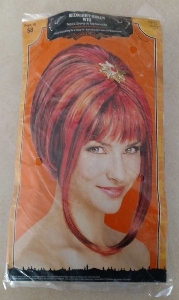 Siren Wig Adult Red Siren Wig Adult Red