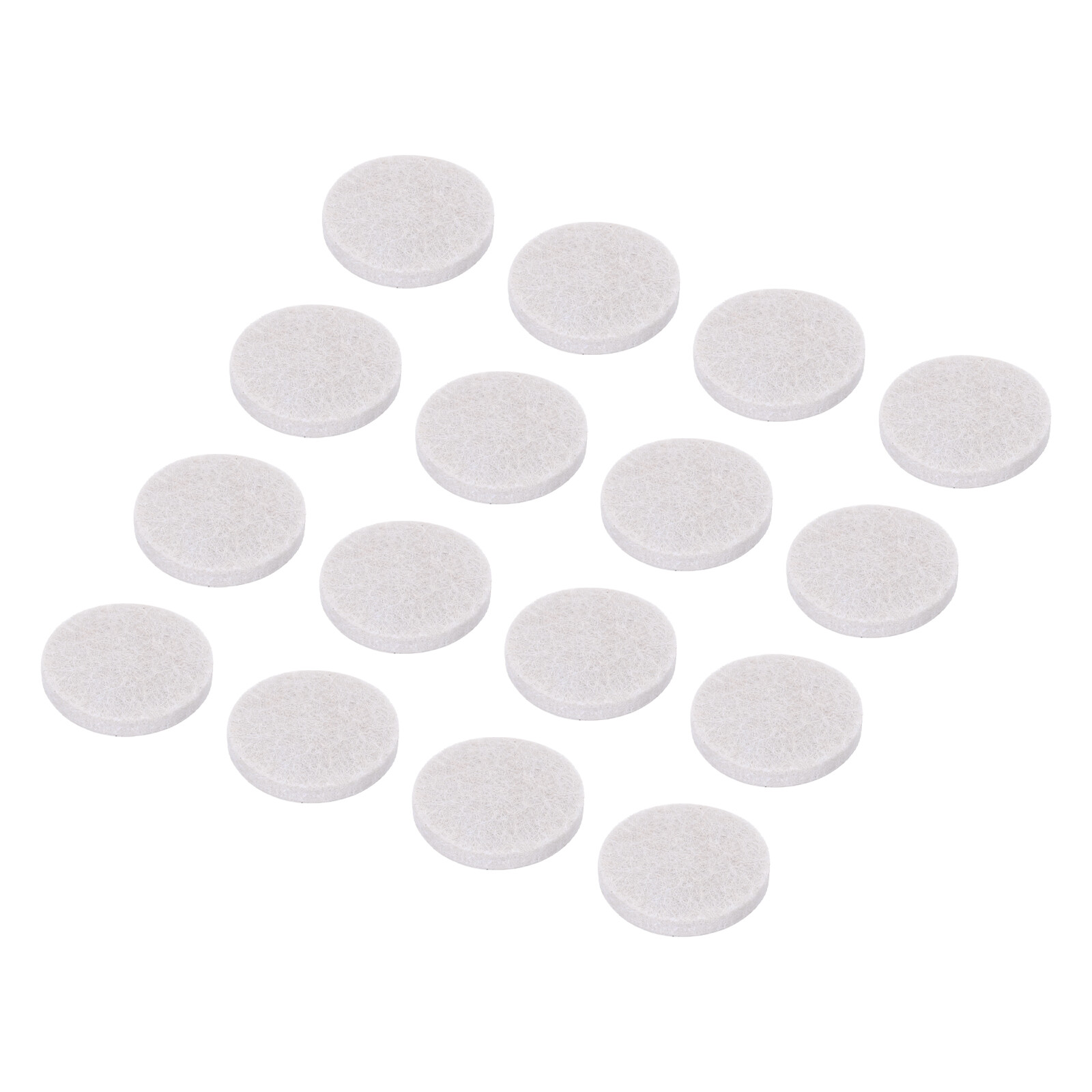 24pcs Felt Furniture Pads, 1.18 Inch Round Small Felt Protectors Beige