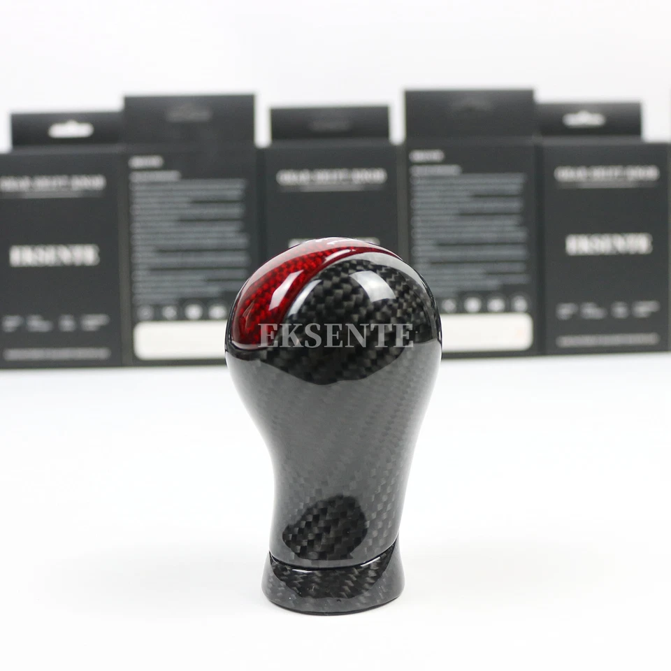 Full Real Carbon Fiber 6S MT Gear Shift Knob For Nissan 370Z 2009 - 2019 - Image 4 of 4