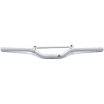 Lenker Scooter Street Bike Ergal Weiß Glänzend Booster Aerox F12 Typhoon NRG