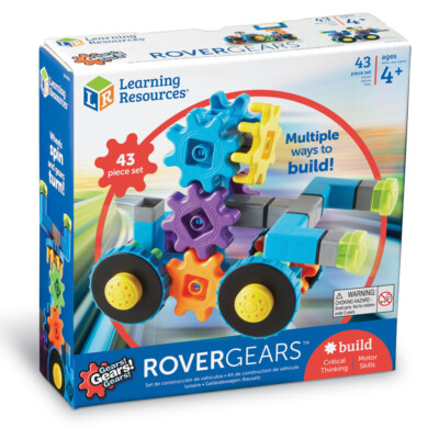 Learning Resources Zahnräder! RoverGears - Kinderfahrzeug Zahnrad Bausatz