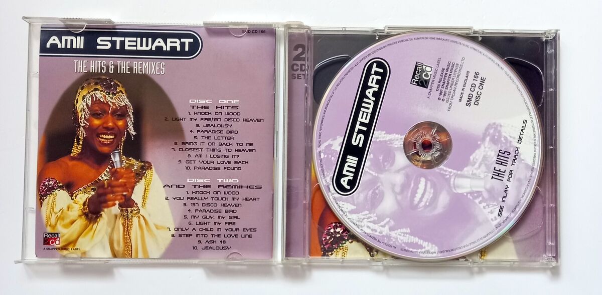 AMII STEWART – THE HITS & THE REMIXES (1997) 2CD MADE IN UK AMII STEWART – THE HITS & THE REMIXES (1997) 2CD MADE IN UK