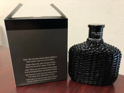 ARTISAN BLACK by JOHN VARVATOS 4.2 FL oz / 125 ML EDT Spray Top