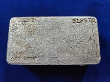 🌟 51 oz WSR Western States Refining .999+ Fine Silver Bar Vintage Rare