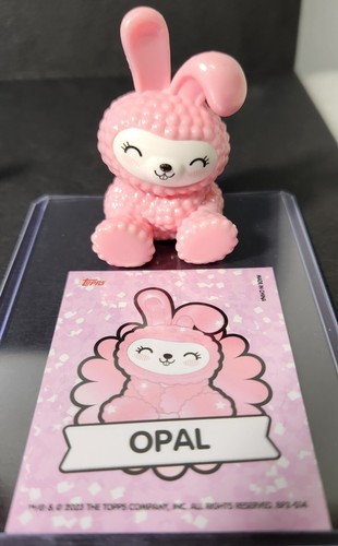 OPAL #14 2023 Topps I LOVE BUNNIES SWEET SPRING BUNNY / STICKER RARE PINK SHIMMER