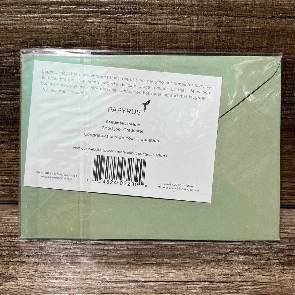 Lot of 3 Papyrus Graduation Cards Sealed New - Image 3 of 4