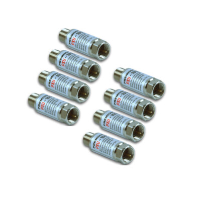 8x PremiumX Überspannungsschutz DVB-T UKW LNB Blitzschutz SAT Kabel wasserdicht 