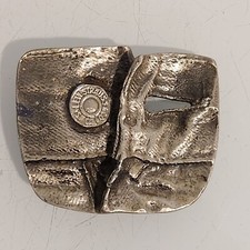 Vintage Levi Strauss Belt Buckle Unbuttoned Fly 1970s Jeans Denim