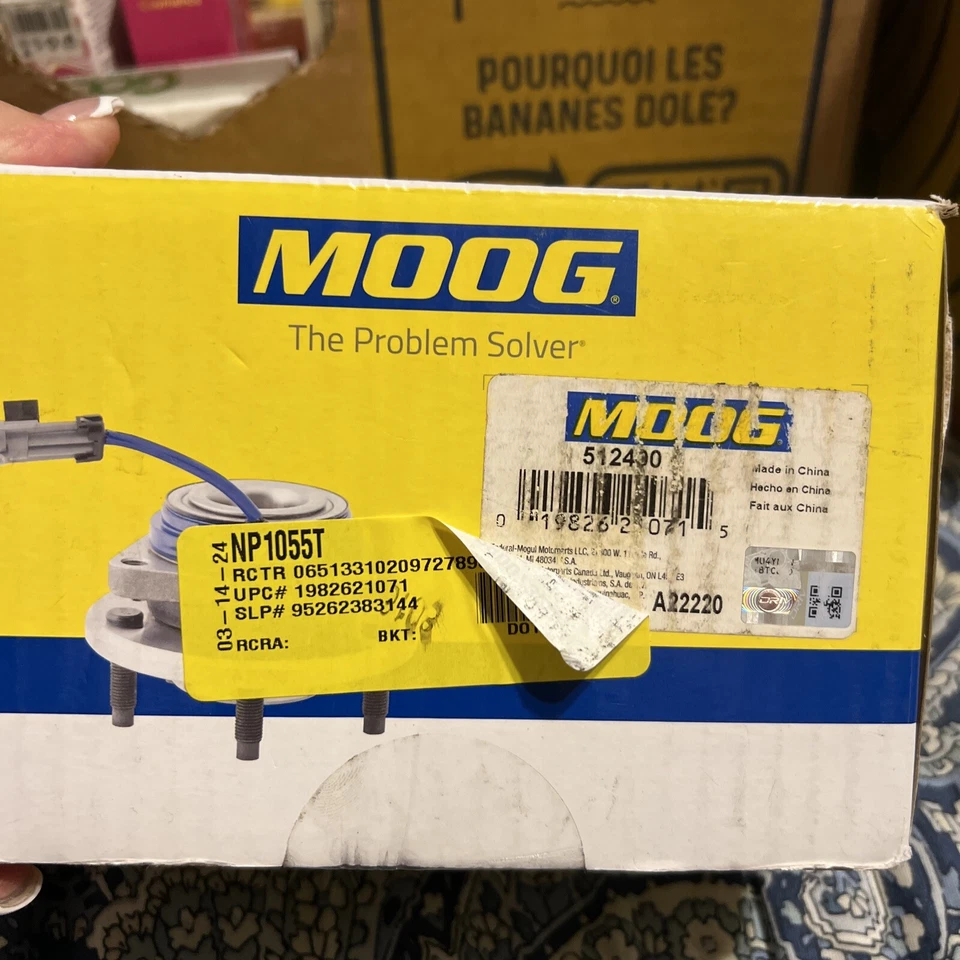 Conjunto de buje de rueda trasera para Ford Fiesta 2011-2016 2014 2012 2013 2015 Moog Foto 2 de 2