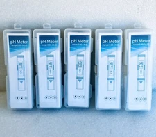 Lot Of 5 New - Digital Electric PH Meter LCD Pocket Hydroponics Water Test Pen