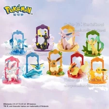 Original Pokémon Eevee Evolution Series 9 boxes Blind Box birthday Xmas Gifts