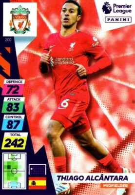 Adrenalyn Premier League 2021/22 PLUS - Thiago Alcantara - Liverpool FC (Bayern)