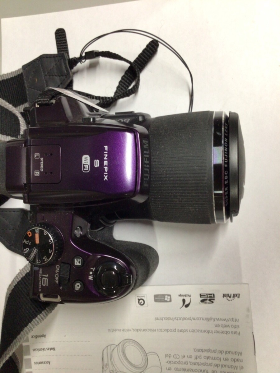 Fujifilm S9950W Finexpix 16MP Digital Camera With Strap and